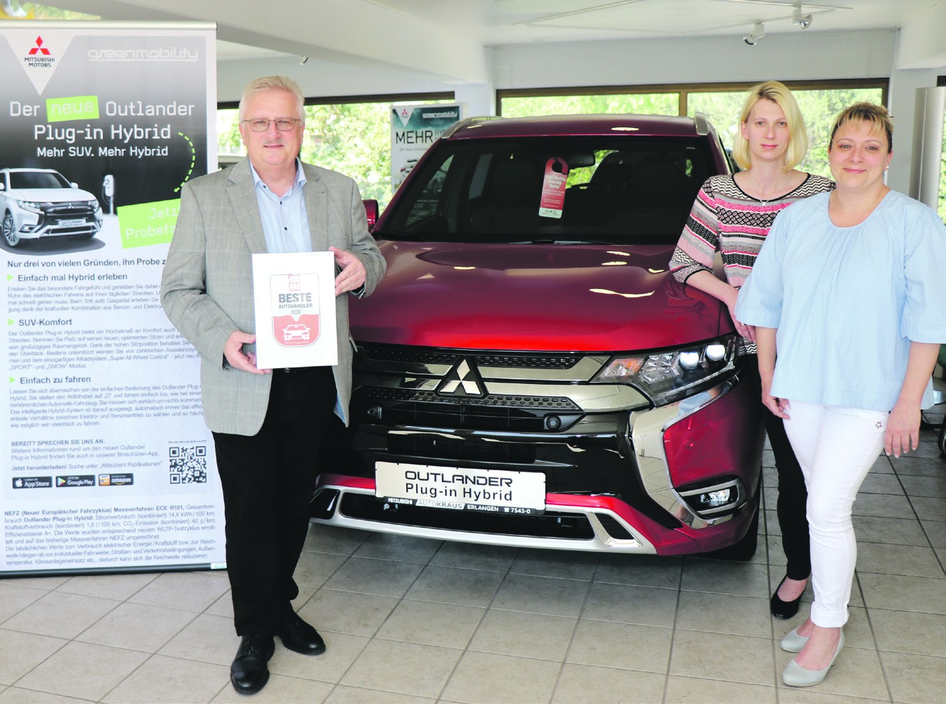 Bild zu Erlanger Autohaus präsentiert Mitsubishi!